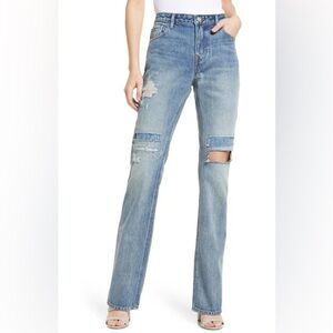 Frame DEGRADABLE THE LOW BOOTCUT JEANS IN SPEARS Sz 27